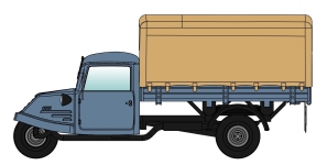 NPE NA88194 - H0 Goliath GD 750 Pritsche/Plane - Neutral